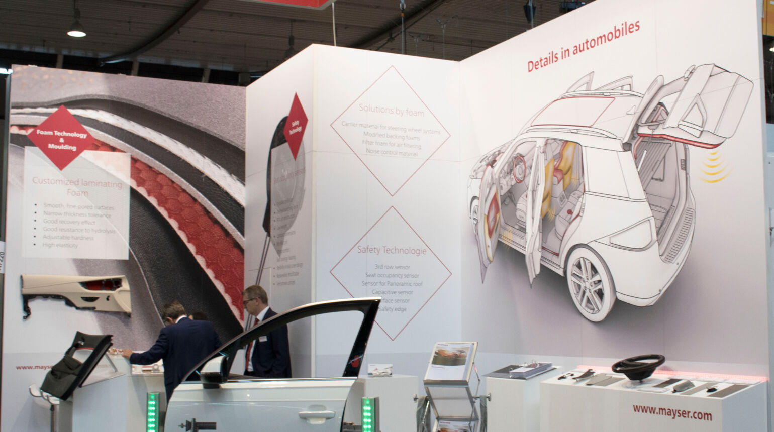 Mayser at Automotive Interiors Expo Europe Mayser GmbH & Co KG